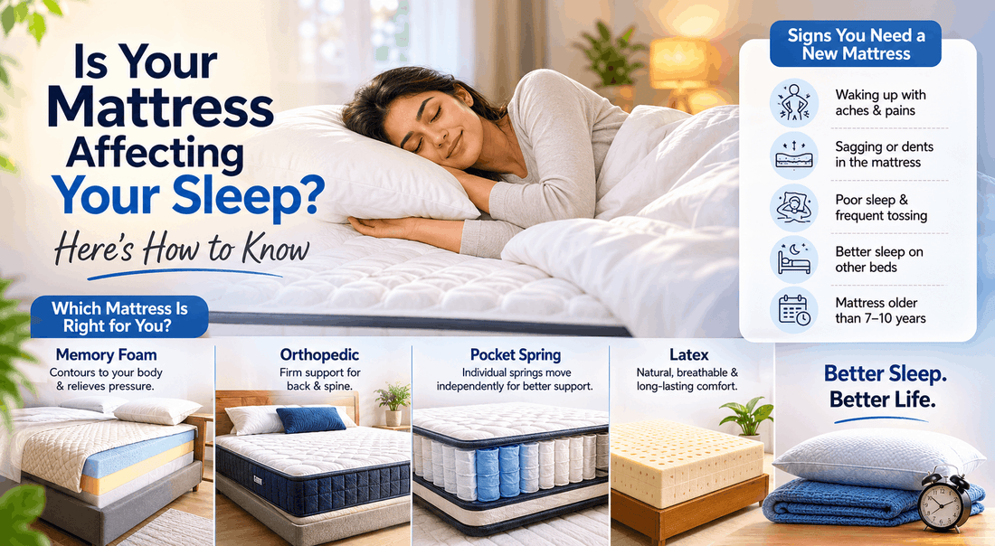 Is Your Mattress Affecting Your Sleep? Here's How to Know
