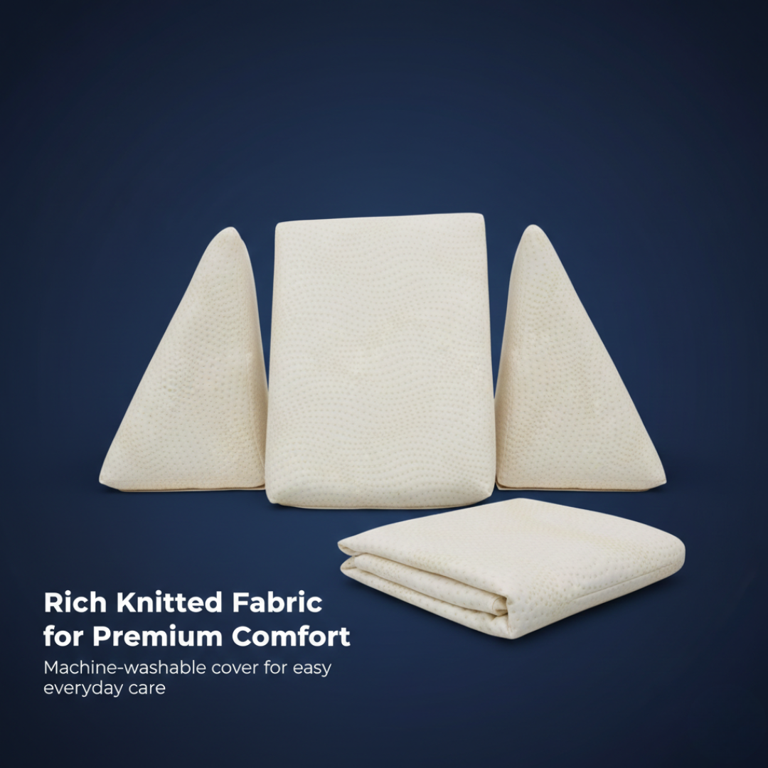 Multipurpose Wedge Pillow | Smart Support for Everyday Comfort | Orthopaedic Support