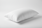 White pillow on a light gray background
